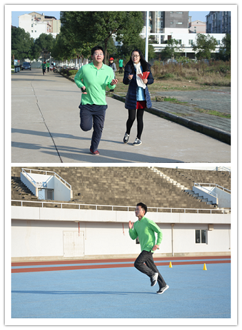 2015年365英国上市官网在线师生冬季长跑活动快乐开跑