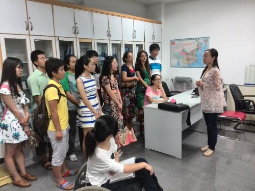 365英国上市官网在线2014年暑期实习之赴本校财务部实习