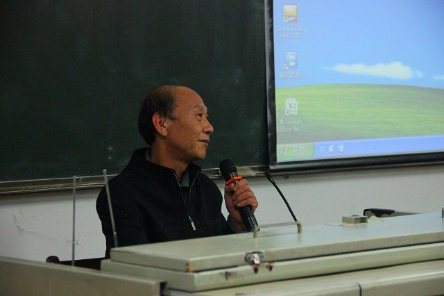 杨清荣教授做客院关工委讲座漫谈“君子九思”