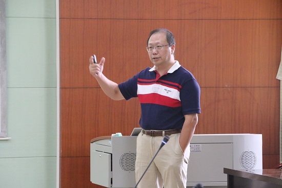 休斯顿大学维多利亚分校杜建军博士来365英国官网讲学